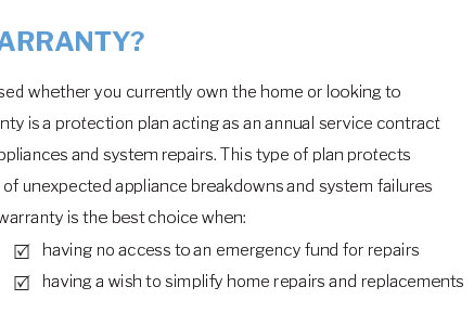 appliance warranty comparison